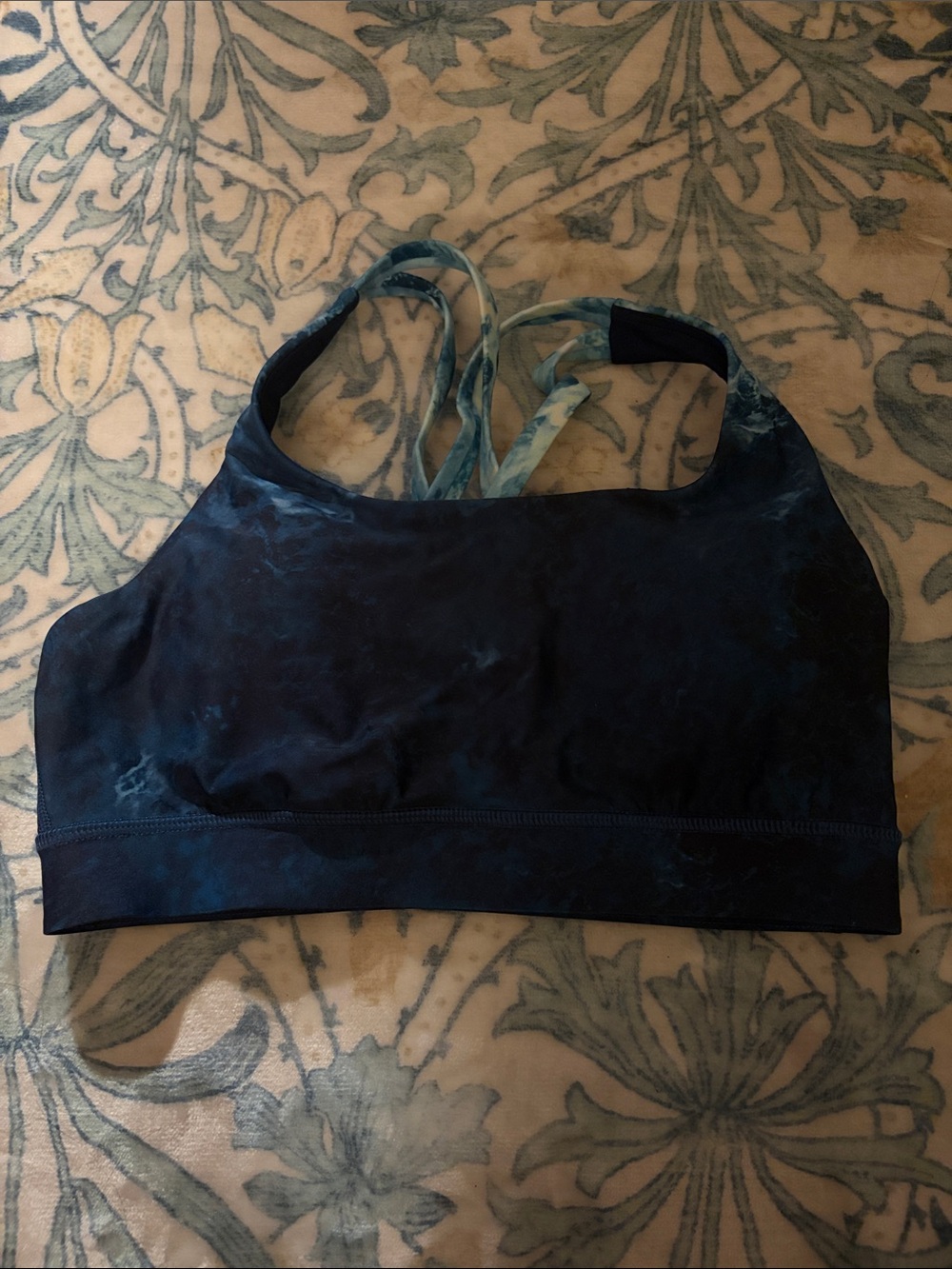 lululemon navy water sports bra